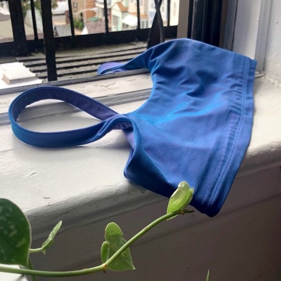 Alo Yoga Other - Alo Yoga Iridescent Sports Bra Marina XS